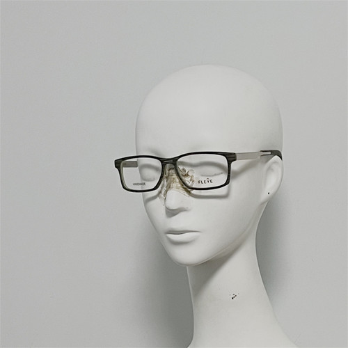 FL030 Norn C960 039 丹麦专业光学镜 牛角配钛金属配光镜近视镜