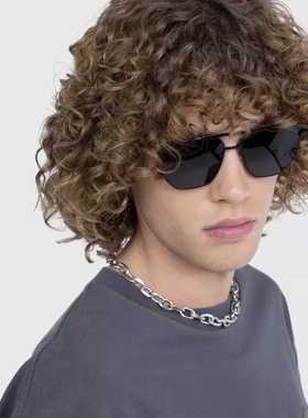 B和V 40 金属款双梁眼镜架 大框修脸太阳镜 墨镜 25年订单样品INS