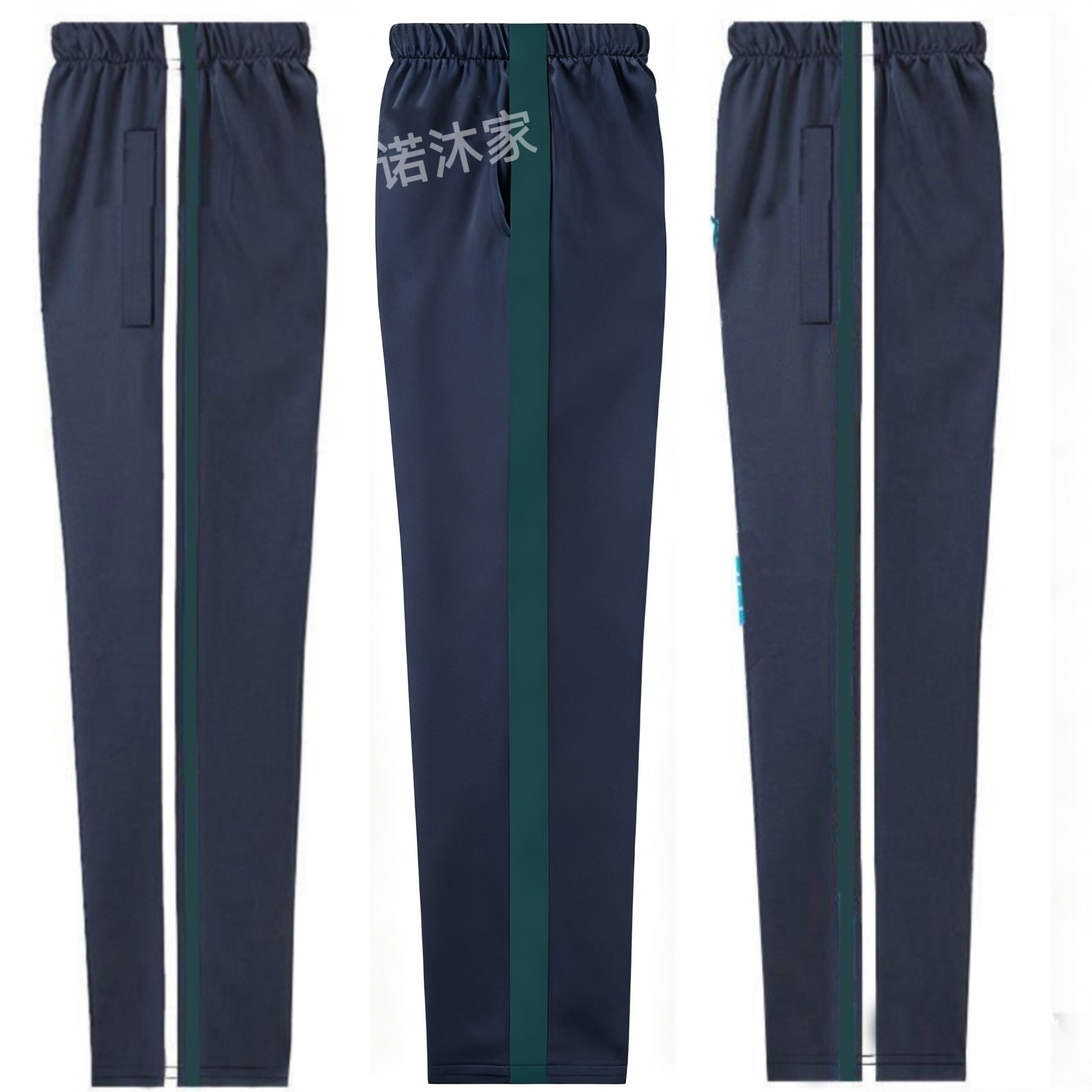 校服裤子藏蓝色中小学生加肥加大码白墨绿边春秋保暖运动宽松校裤,运动服/休闲服装,运动长裤,淘宝优惠券,粉丝福利购,淘宝优惠卷