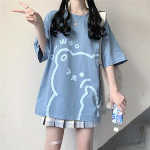 超好看女童纯棉短袖t恤jk套装2026夏装新款中大童装夏天洋气裙子