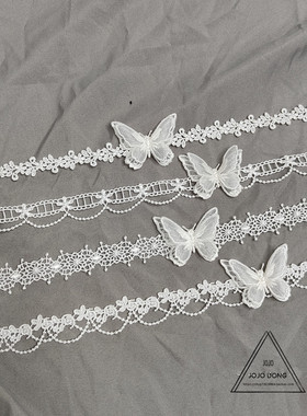 choker超仙少女风蕾丝花嫁锁骨链