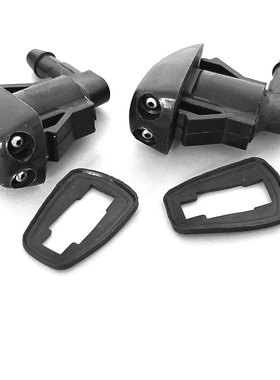 适用比亚迪F3 F3R F3L S6 G3汽车雨刷器玻璃水喷头扇形雨刮喷水嘴