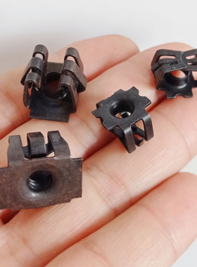 适用于北汽新能源EU5 EU7 EX5 EC5牌照螺母汽车上牌底座卡子