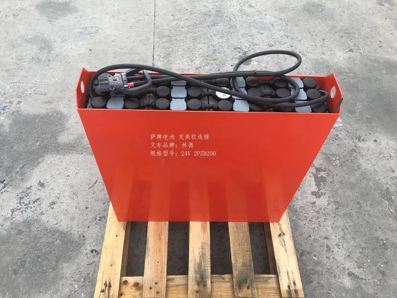 电动叉车蓄电池组铅酸电瓶24v林德l10l12