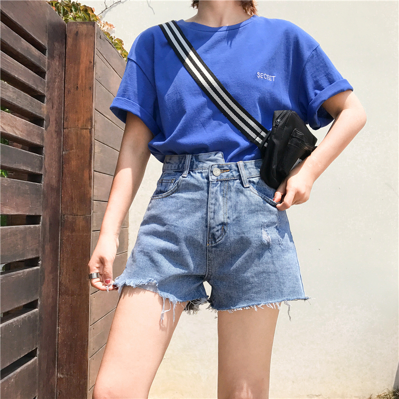 Å£×ж̿ãÅ®¸ßÑüÏÄ×°2018пîÅ®×°º«°æÑ§Éú°Ù´îulzzang¿ã×ÓֱͲ¿ã