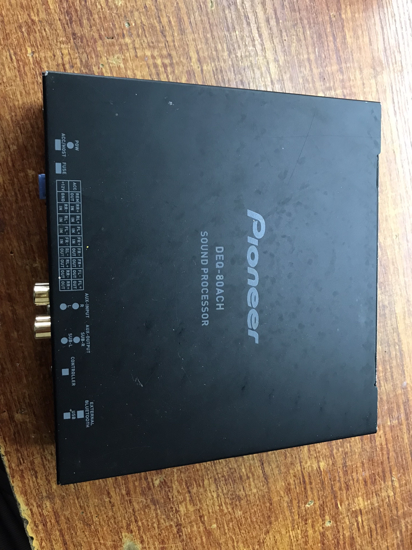 汽车音响功放设备先锋DEQ-80AHC处理器DSP功放故障维修服务