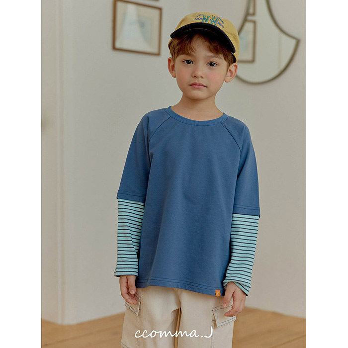 男童休闲假两件长袖T恤 ccommaj韩国代购南大门童装26春款儿童512