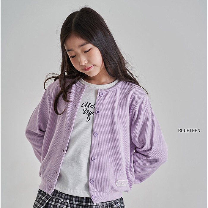 中大童女童儿童百搭洋气开衫 韩国代购南大门童装2026春款外套940