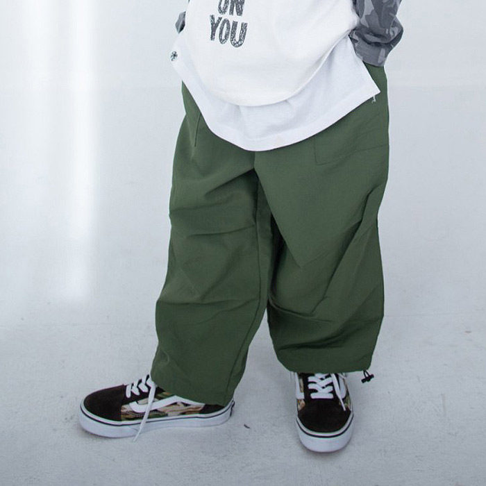 儿童时尚宽松休闲长裤 AME韩国代购南大门童装26春款中大男童508