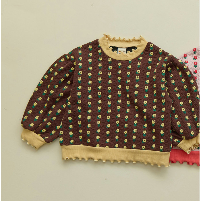 OrangeMom超可爱小花朵卫衣 韩国进口童装代购26春款女童上衣613,童装/婴儿装/亲子装,卫衣/绒衫,淘宝优惠券,粉丝福利购,淘宝优惠卷