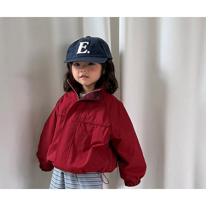 中大童男女童洋气百搭纯色拉链外套 ELLY韩国代购童装26秋夹克529