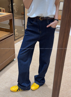 【显瘦梦中情裤】一直寻觅的!高级复古丹宁窄版弹力直筒牛仔裤女
