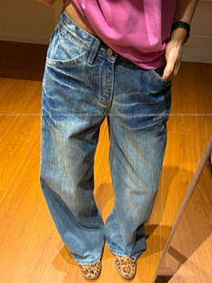 美式 只此一批 蛋家 包邮 重工洗水休闲牛仔裤 女 复古有调调