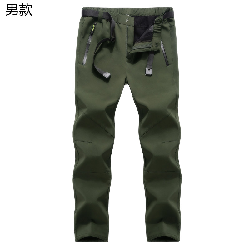 冲锋裤弹力防水裤送腰带