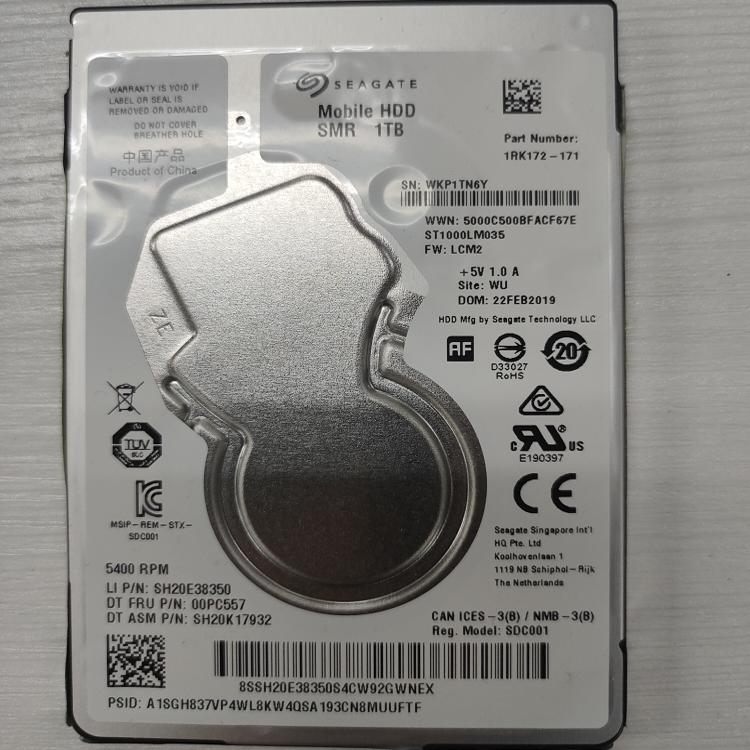 希捷西数东芝二手拆机笔记本硬盘sata3.0接口2.5寸500G1000G