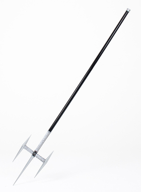 79cos家庭教师REBORN克隆骷髅三叉枪cosplay道具服定做武器装备