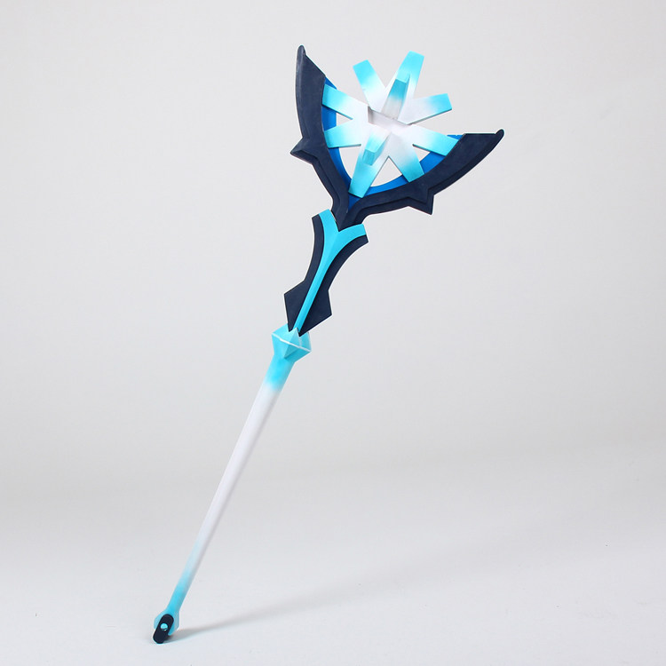 79cos原神五星武器冰深渊法师法杖cosplay道具服定做武器装备