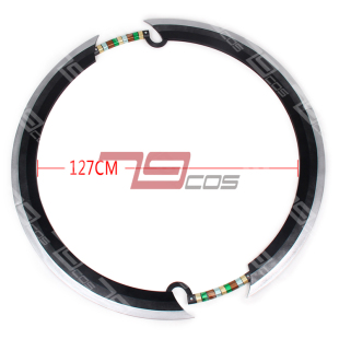 79COS战国BASARA3毛利元 3504 就双刀127CM精品动漫cosplay道具