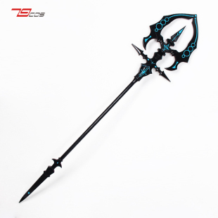 79cosFateGrandOrder摩根勒菲法杖cosplay道具服定做武器装备