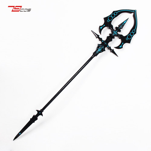 79cosFateGrandOrder摩根勒菲法杖cosplay道具服定做武器装备
