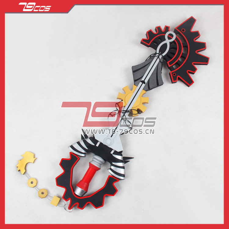 79COS王国之心亚克雅键刃钥匙精品动漫游戏COSPLAY道具定做0737