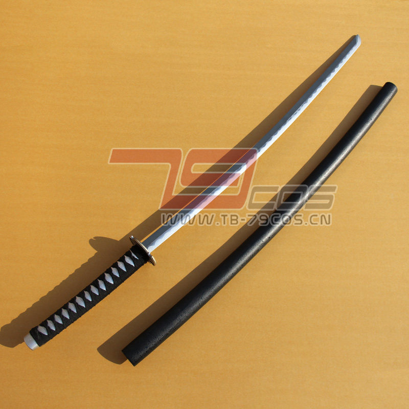 79cos浪客剑心斋藤一cosplay精品武器装备不开刃道具手工定做0409