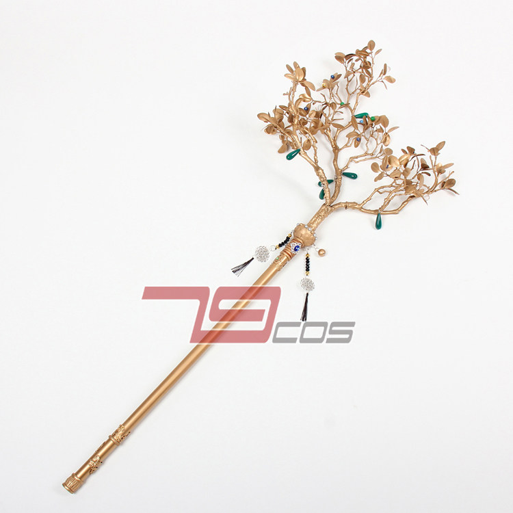 79cos菩提定光梭罗木偶比例手杖精品动漫游戏cosplay道具服定做图片