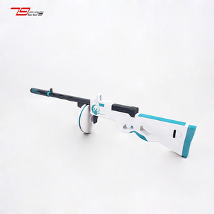 79cos碧蓝档案月雪宫子枪cosplay道具服定制武器装备