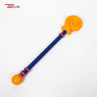 79COS游戏王黑魔导女孩手杖精品动漫装备COSPLAY道具手工定做1104