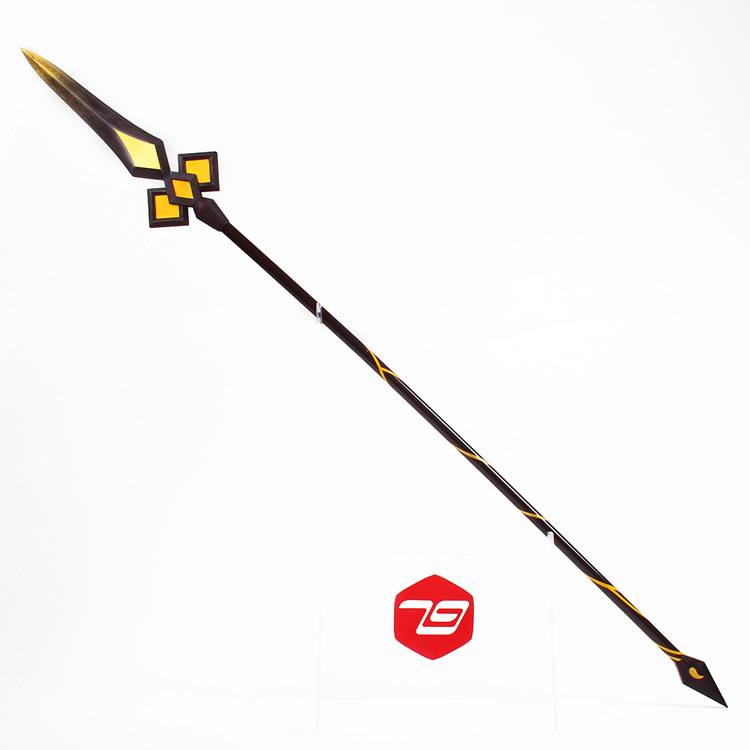 79cos店长推荐原神四星武器钟离手杖cosplay道具服定做武器装备