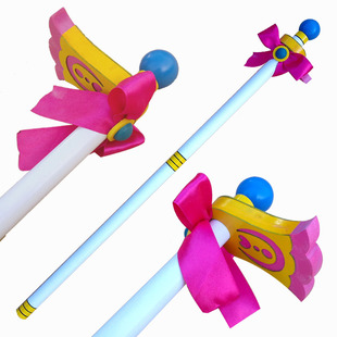 79cos寒蝉鸣泣之时古手梨花杖coaplay道具服定做武器装备