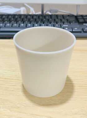 浅灰色花盆水培塑料花盆树脂多肉绿萝桌面花盆加厚简约无孔绿植盆