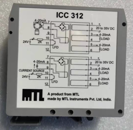 全新伊顿MTL ICC312隔离栅 MTL安全栅原装正品 英国进口 含税运