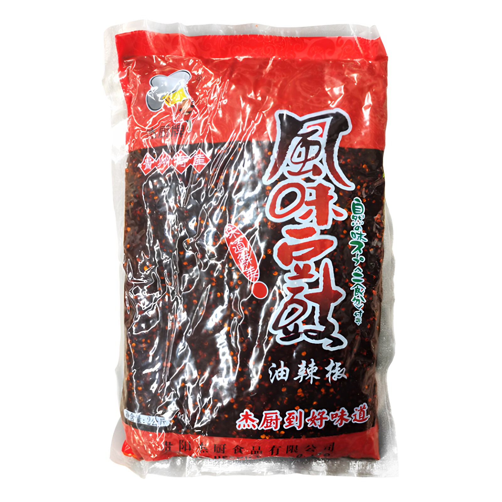 杰厨风味豆豉油辣子家用商用调料