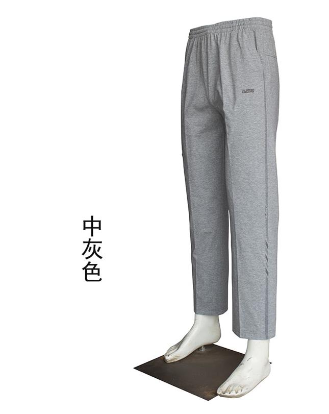 鲁美运动裤男式夏薄款棉线休闲跑步长裤高腰直通吸汗透气断码特价