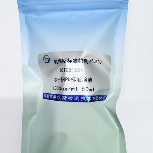 OBT081531 水中铅Pb标准溶液 1000ug/ml 50ml OVES