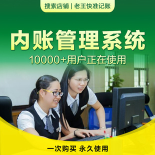 公司企业会计财务出纳日记账流水内账管理系统软件excel表格报表