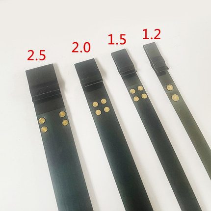 元宝机配件压纸钢带钢条叠元宝机器通用宽度1.2 1.5 2.0 2.5厘米