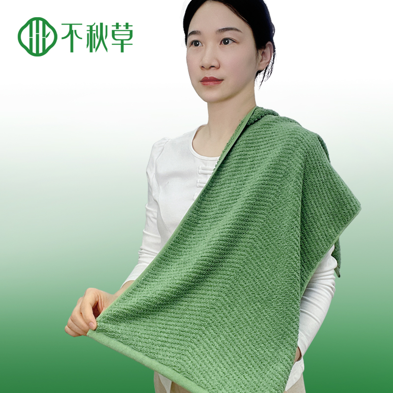 不秋草天然竹纤维方巾毛巾棉韩日系风洗脸巾加厚柔软吸水a类抗菌