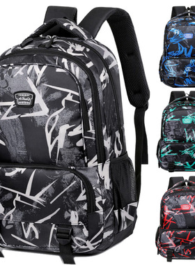 cloth backpack men's and women's camouflage travel backpack
