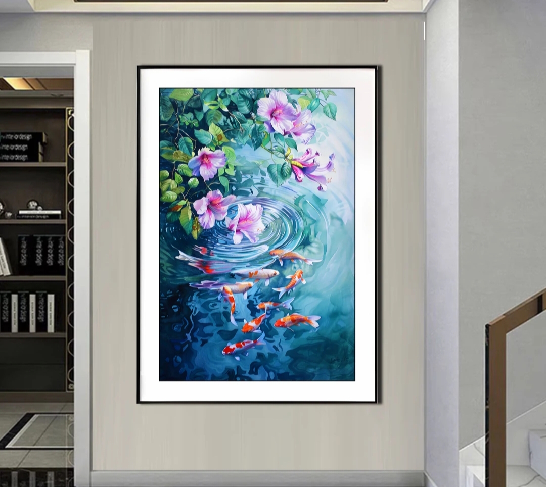【新疆长绒棉绣布】浮生半日十字绣大格60x90cm
