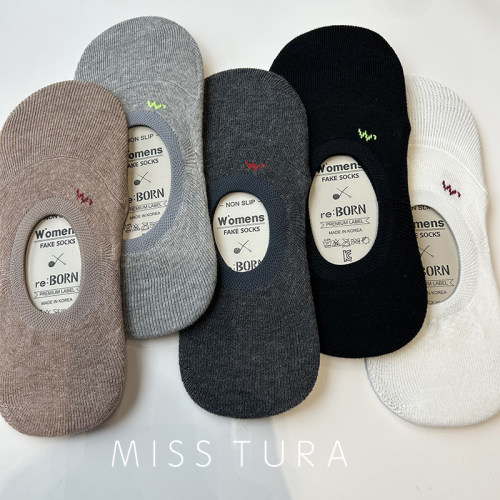 MissTura韩国英文W字母女袜