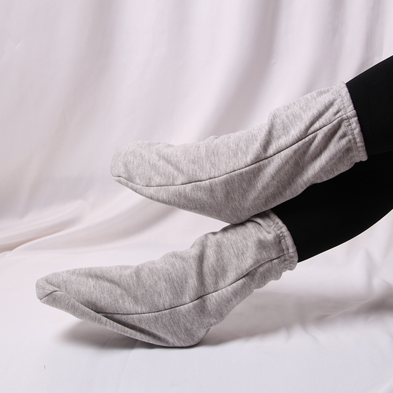 秋冬加厚保暖棉质睡眠长筒袜