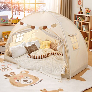 儿童帐篷秘密基地小屋空间透气睡觉小房子室内棉成人睡眠男孩单人