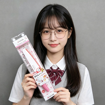 日本京瓷陶瓷刀Kyocera FKR家用水果刀削皮刀砧板婴幼儿宝宝专用