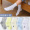 Men's mid length socks in five colors and ten pairs