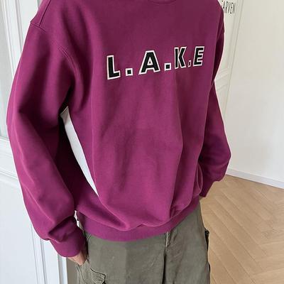 潮奢Palmes男士字母卫衣