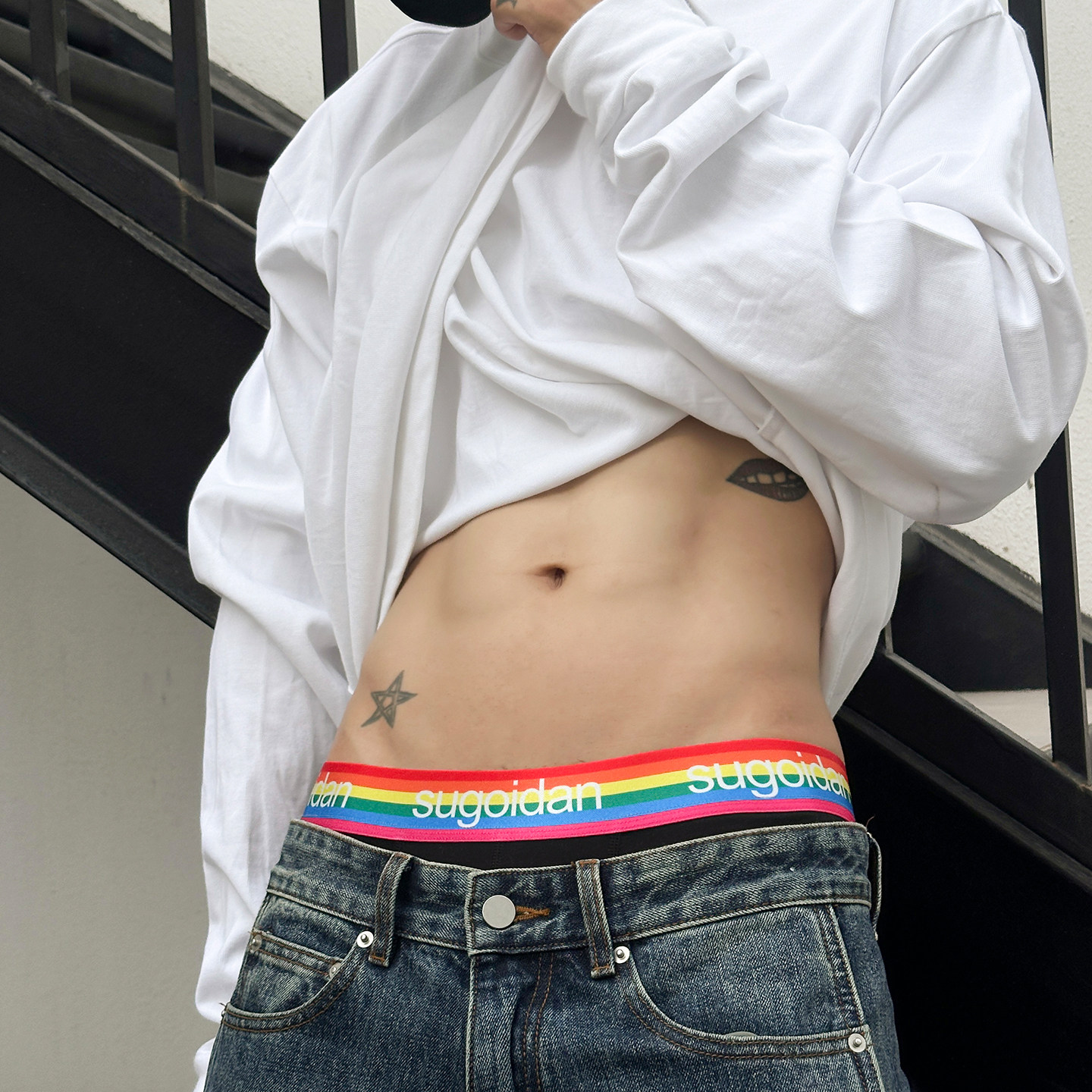 2条装男士三角内裤低腰比基尼棉质彩虹腰性感U凸紧身青年底裤包邮,女士内衣/男士内衣/家居服,男三角内裤,淘宝优惠券,粉丝福利购,淘宝优惠卷