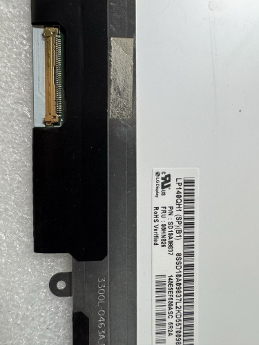 联想X1C专用LP140QH1(SP)(B1)大口40针上下耳朵2.5KIPS