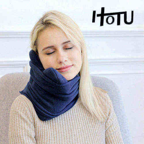HOTU记忆棉便携枕办公室午睡神器